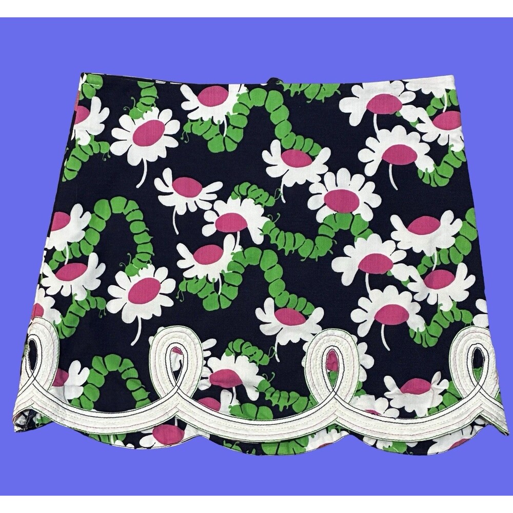Lilly Pulitzer Women’s Size 10 Caterpillar Print Skirt - Picture 1 of 5